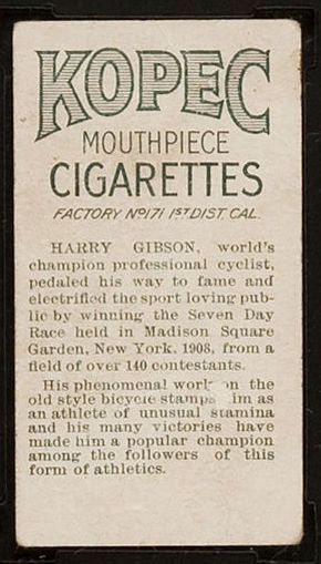T229 1910 Kopec Cigarettes